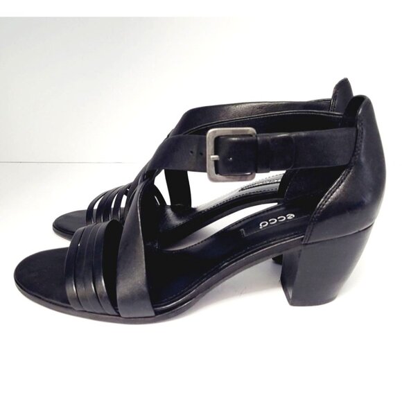 ECCO Strappy Heeled Sandal - Size‎ 9 / EU 40 - Picture 2 of 8